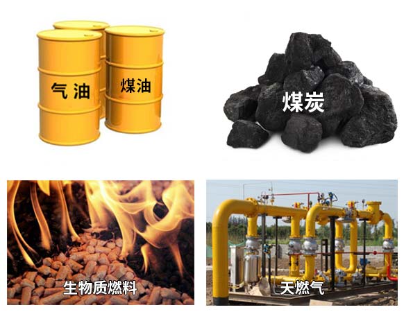 常見的熱源可以分為固體燃料、液體燃料、氣體燃料等