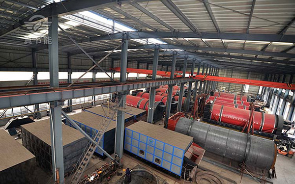 滾筒污泥烘干機車間 滾筒污泥烘干機車間