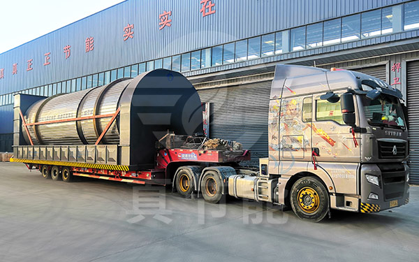 電鍍污泥烘干設備運輸現場 電鍍污泥烘干設備運輸現場